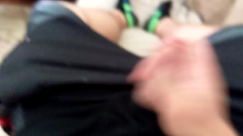 Preview 1 of Black Teen Webcam Glasses Robe - VIDEO0007