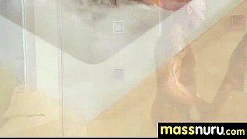 Preview 1 of Lesbian Big Ass Teacher Hot Sex - slippery massage with happy end 22