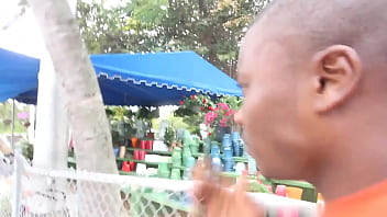 Preview 1 of 2small Girls And 1boy - PRADA South African BADDIE public blowjob