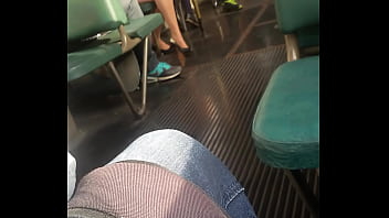 Preview 2 of All Sex Asian - red eurobabe in tram (2)