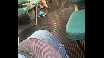 Preview 3 of All Sex Asian - red eurobabe in tram (2)