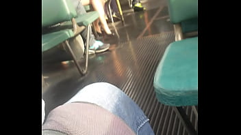 Preview 1 of All Sex Asian - red eurobabe in tram (2)