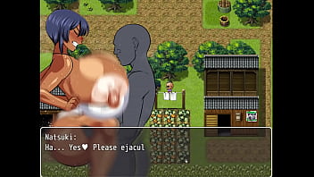 Preview 4 of Ava Adams Home6 - Tanned Girl Natsuki [ HENTAI Game ] Ep.18 fucked all night long by the perverted ghost !