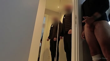 Preview 2 of Mom Ka Sex - Hotwife sucked the delivery guy a while husband is watching. Cuckold&rsquo_s fantasy.