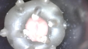 Preview 3 of Gretta Stud Sniff - inside view of a fleshlight flight solo fuck