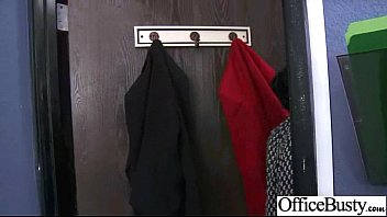 Preview 2 of Oil Ballbust - Sex Tape With Horny Office Big Tits Girl clip-05