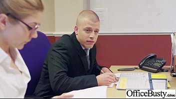 Preview 1 of Prep Table - Sex Tape With Horny Office Big Tits Girl clip-02