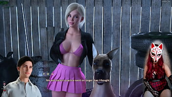 Preview 1 of Caty Cam - Apocalust  #3 - Touching My Clit while playing a porn game