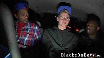 Preview 2 of Foot Inside Girl - Sam Tyson Handles Two Black Cocks