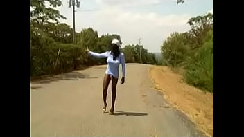 Preview 2 of Kitano Bodoni - gay-Big Dong Shemale Hitchhiking