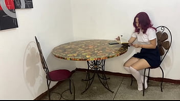 Preview 1 of Vk Small Girl - Mi hijastra la pongo a chuparme la polla por ser tan grosera conmigo
