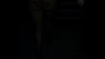 Preview 1 of Download Youtube - horny walk back after being fucked in heels on the car bonnet