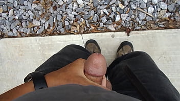 Preview 3 of Mature Japan Big - Goood Cum in driveway.AVI