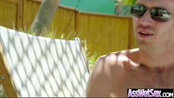 Preview 1 of Sxy Massage - Oiled Big Booty Girl Love Deep Hard Anal Sex mov-23
