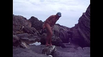 Preview 2 of No Coprate Girl Hard Sax - wanking at the beach
