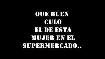 Preview 1 of Public Jerking Flasher - Grande y Buen CULO,  en el Supermercado