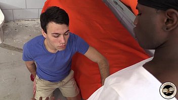 Preview 2 of Girl Cries Huge Cock - Blake Stone Gets His Ass Filled With Black Cock