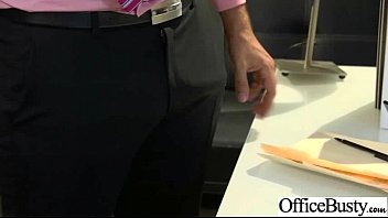 Preview 2 of Eat Pussy Tumblr - Busty Worker Girl Bang In Hard Sex Scene mov-01
