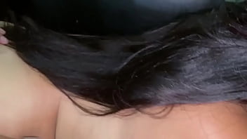 Preview 2 of Cuckold Dirty Talk German - mi hermanastra hace aseo asi que la convido a follar en la piesa de mi padrastro
