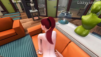 Preview 3 of Japanese Bang Rape - Stepfather fucks and cum on rebellious stepdaughter - sims 4 -