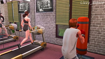 Preview 1 of Japanese Bang Rape - Stepfather fucks and cum on rebellious stepdaughter - sims 4 -