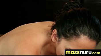 Preview 3 of Stoya Strip Clothes - Nuru Massage Ends with a Hot Shower Fuck 10