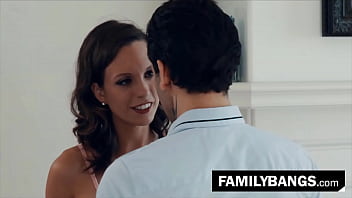 Preview 1 of Saranya Oxise - FamilyBangs.com ⭐ Hot Wife Humilliates her Husband with his Brother in Law,  Jade Nile,  Small Hands