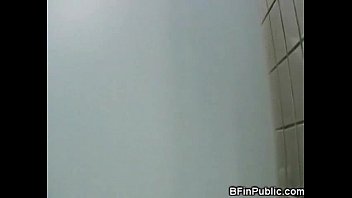 Preview 1 of Braid Cum - Selfsuck and Cumshot in Public Toilet!