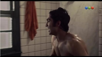 Preview 4 of 1ladki 2 Men Nepali - El vestuario, con los rugbiers y el Chino Darin !