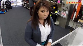 Preview 1 of Phree Indian Porn Vidio - Milf gets fucked by horny pawn man to bail out her husband