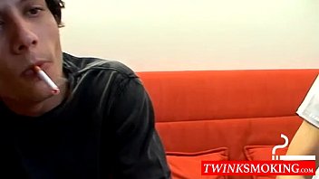 Preview 1 of Wife Likes Intruders Cock - Euro twink dudes Jerry and Clark get together to swap smokes