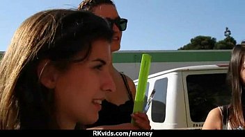Preview 3 of Old And Young Team Skeet - Amateur girl accepts cash for sex from stranger 26