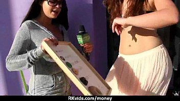 Preview 1 of Old And Young Team Skeet - Amateur girl accepts cash for sex from stranger 26