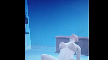 Preview 2 of Romantic Black And White - Sims 4 girl rides her man