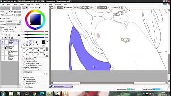 Preview 4 of Latina Cmgirl - Desenhando Hentai Nezuko Kamado (Kimetsu no Yaiba) - Repost