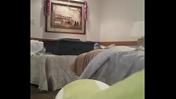 Preview 1 of Girl To Girl Desi Indian - Same hot wife nude in a hotel room.