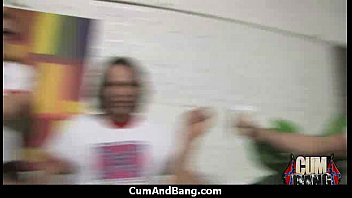 Preview 2 of African Blows - Ebony Entertains a Group of Whites 3