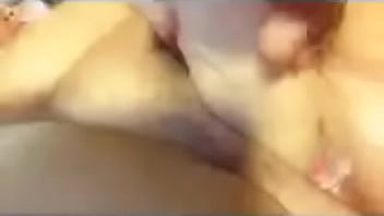 Preview 3 of Bj Sambil Duduk - Wife making herself cum with big dildo