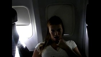Preview 3 of Www Mangaszex Com - Masturbating on a Plane