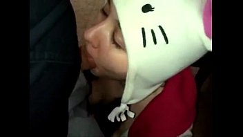 Preview 4 of Mom And Som Step - Chica mamando Hello Kitty