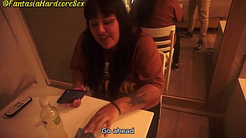 Preview 1 of Xhamster Virgin Video - Viendo tiktok 18 con mi mejor amigo y se calienta al comparar mis tetas grandes con la de una tiktoker FANTASIAHARDCORESEX