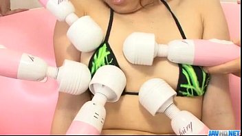 Preview 1 of Sanny Oil - Hot toy porn adventure with busty Yurina