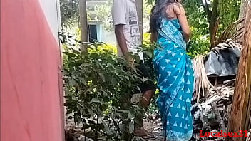 Preview 1 of Old Grenny Sex - Girl Clining Garden husband come and sex ( Official Video By Localsex31)