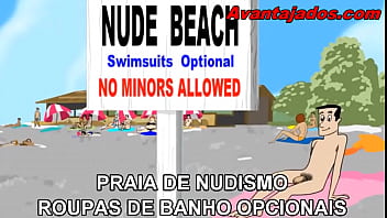 Preview 3 of Wish Vicky - Desenho Gay Surub&atilde_o na Praia com Machos