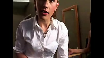 Preview 2 of Mom Beta Sleeping - Young women goes to do make-up for a porn star and gets more than she bargained for