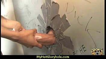 Preview 4 of Hidden Indian Wife Sex Vidio - Natural cute black teen tries out gloryhole 9