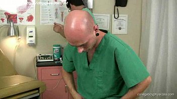 Preview 4 of Tube Gangbang Cum Swallow - Dr Simons inspects a guy - Full videos at https://bit.ly/3j6uqio