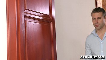 Preview 1 of Made Baby Inside - Busty immigrant Angelina Brill