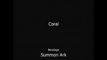 Preview 4 of 4k Tit - 2 Coral atada en una silla 1