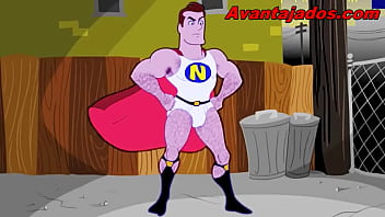Preview 3 of Bengali Sxe - Desenho Gay  do Heroi da Bunda Gigante